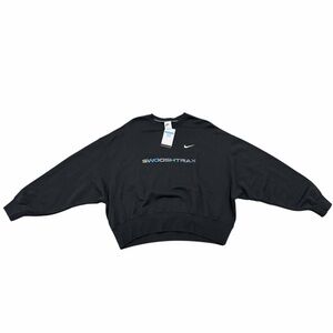 Nike Swooshtrax Sound Systems Black Crewneck Sweatshirt Men’s M NWT